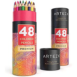 48-Ct Arteza Premium Colored Pencils (assorted colors)  $10.40 w/ S&S + free shipping w/ Prime or on $25+