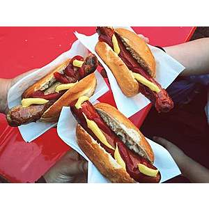 Food Deals on National Hot Dog Day $1