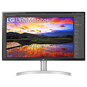 LG 32UN650-W 31.5" UHD Monitor Refurbished $309