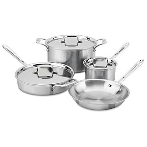 Bloomingdales: All-Clad Stainless Steel 7-Piece Cookware Set $299.99 + FS