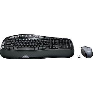 Logitech MK570 Comfort Wave Wireless Keyboard $35 + Free Store Pickup