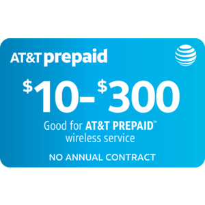 AT&T or Cricket Wireless Prepaid Phone Cards (Email Delivery) 13% Off (Various Amounts) + 4X Fuel Points