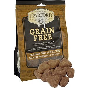 12-Oz Darford Grain-Free Peanut Butter Recipe Dog Treats $2.95 w/ S&S + Free S&H w/ Prime or $25+