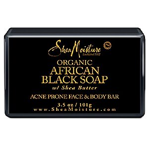 3.5-Oz SheaMoisture African Black Soap 3 for $3 + Free Shipping