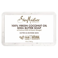 8-Oz SheaMoisture 100% Virgin Coconut Oil Shea Butter Bar Soap 2 for $4 + Free Shipping