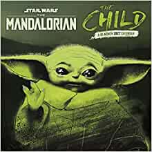 2022 Star Wars: The Mandalorian - The Child Wall Calendar $7.50 + Free S&H w/ Prime or $25+