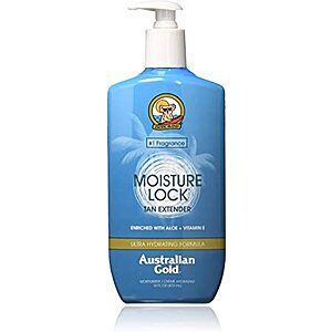 16-Oz Australian Gold Moisturizer Lock Tan Extender Lotion (w/ Aloe & Vitamin E) $3 w/ Subscribe & Save