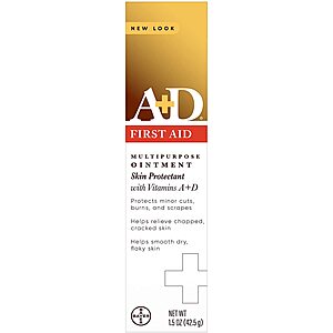 1.5-Oz A+D First Aid Multipurpose Ointment / Skin Protectant $2.30 w/ S&S + Free S&H w/ Prime or $25+