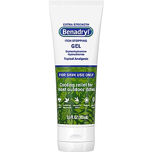 3.5-Oz Benadryl Extra Strength Anti-Itch Gel $3.85 w/ Subscribe & Save