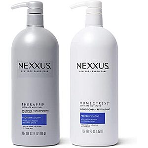 2-Count 33.8-Oz Nexxus Therappe Shampoo + Humectress Conditioner (Ultimate Moisture) $16 w/ S&S + Free S&H w/ Prime or $25+ Costco $19.99