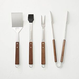 Target: 50% off select Hearth & Hand with Magnolia: 4-Pc Stainless Steel Grilling Tool Set $10 & More + Free S&H on $35+