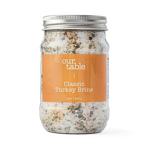 18-Oz Our Table Turkey Brine: Classic or Apple Cider & Sage $2 each at Bed Bath & Beyond w/ Free Store Pickup (YMMV)