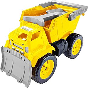 ​Matchbox Large-Scale Construction Sand Truck (w/ 5 Die-Cast 1:64 Scale Construction Vehicles) $13 + Free S&H w/ Prime or $25+