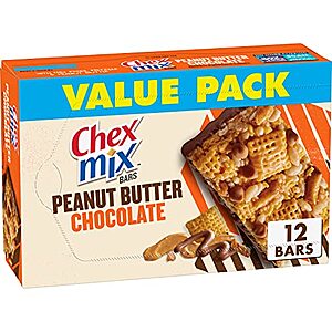 12-Count Chex Mix Snack Bars (Peanut Butter Chocolate) $4.80