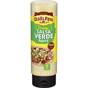 9oz Old El Paso Taco Sauce (Creamy Salsa Verde) $2.60 w/ Subscribe & Save