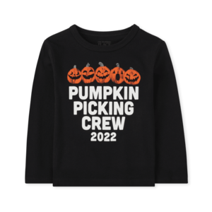 Unisex Baby/Toddler Graphic T-Shirt or Bodysuit (Pumpkin Picking Crew 2022 & More) $1 + Free Shipping