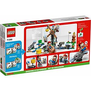 862-Piece LEGO Super Mario Reznor Knockdown Expansion Set (71390) $35 + Free Shipping