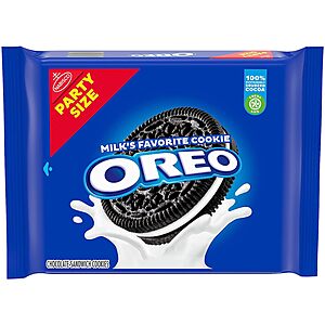 *BACK* 25.5-Oz Oreo Chocolate Sandwich Cookies (Party Size) $3 + Free Shipping w/ Prime or $25+