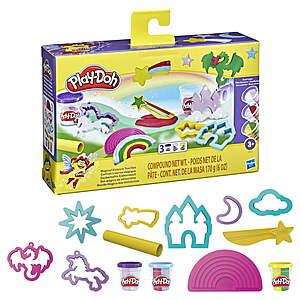 Play-Doh Magical Unicorn Tool Set (w/ 3 Cans) $3 & More + Free Store Pickup or Free S&H w/ Walmart+ or $35+