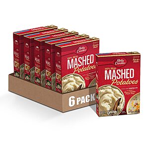 6-Pack 28-Oz Betty Crocker Gluten-Free 100% Real Potato Buds $8.10 + Free Shipping w/ Prime or on $35+