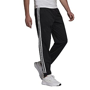 adidas Men's Essentials 3-Stripes Tricot Black/White Jogger Pants (Limited Sizes) $14 + Free Shipping w/ Prime or on $35+