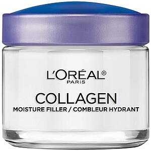 3.4-Ounce L'Oreal Paris Skincare Collagen Face Cream Moisturizer $7.20 w/ S&S + Free Shipping w/ Prime or on $35+