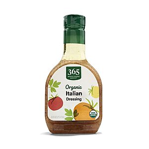 16-Oz 365 by Whole Foods Market Organic Italian Dressing $2.70 w/ S&S + Free Shipping w/ Prime or on $35+