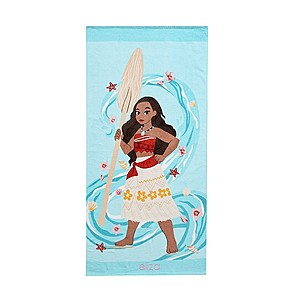 Disney Moana Baby Beach Towel $5.60, Kids' Hooded Beach Towels (Various) $8.80 + Free Shipping
