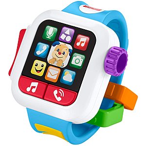 Fisher-Price Laugh & Learn Time to Learn Smartwatch $6 + Free S/H Orders $35+