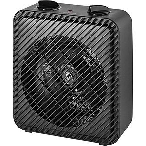 Mainstays Electric Fan Space Heater Black or White for $7.88 at Walmart
