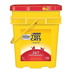 Target starts 9/23 Tidy Cats Litter 35 lb pail after GC and coupon $8.59 ea WYB2 ($22.18 +$5GC)