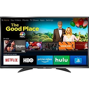 Toshiba - 55” Class – LED - 2160p – Smart - 4K UHD TV with HDR – Fire TV Edition $299.99