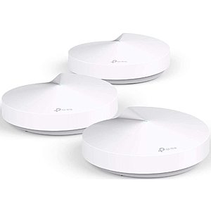 TP-Link (Deco M5) Whole Home Mesh WiFi System Up to 5,500 sq. ft. Coverage (3-Pack) $151.99