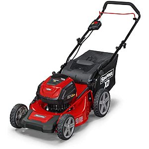 Snapper XD 82V MAX Step Sense Cordless Electric 19-in. self propelled Lawn Mower Kit w/ 2 Batteries & Rapid Charger, $269.99, Woot
