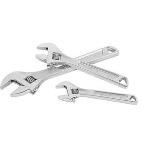 HUSKY Double-Speed Adjustable Wrench Set (6", 8", 10"), $12.97, free shipping, Home Depot