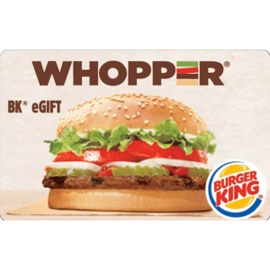 Burger King - $20 eGift Code (Digital Delivery) [Digital], $17, Best Buy