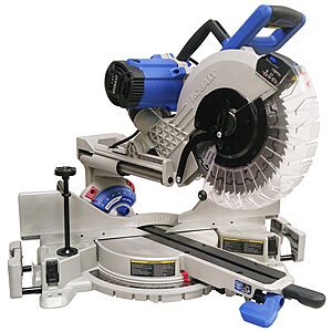 Lowe's, Kobalt 12-in Sliding Miter Saw 12-in 15-Amp Dual Bevel Sliding Compound Miter Saw with Laser Guide (Corded), $184, free shipping