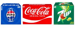 Kroger digital coupon, 24 packs Coca-Cola, Pepsi or 7UP $7.99,  $2.99 Red Baron Pizza, $1.79, Palmolive, $1.99 Healthy Choice, Marie Callender's bowls, Banquet Mega Bowls + more