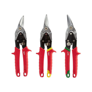 Milwaukee 3 piece aviation snips set, Left, Right, and Straight, $22.97, free shipping, Home Depot $22.97