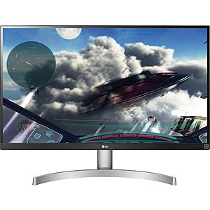 My Best Buy Members LG - 27UL600-W 27" IPS LED 4K UHD FreeSync Monitor with HDR - Silver/White $279.99