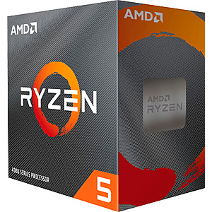 AMD Processors: AMD Ryzen 5 5600X 4th Gen 6-Core Processor w/ Wraith Stealth Cooler $159 & More + Free S/H