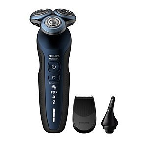 Philips Norelco 6850 ($10 Coupon Eligible) Electric Shaver with Precision Trimmer and Nose Trimmer Attachment, S6850/85 ($59.95-10coupon=) $49.95
