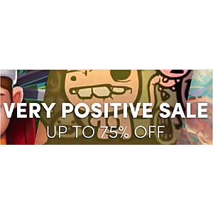 Very Positive Sale - Humble Bundle - Up to 75% Off $1.34