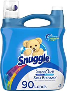 95-Oz Snuggle SuperCare Liquid Fabric Softener (Sea Breeze) $5.57 w/ S&S + Free Shipping w/ Prime or on orders over $25