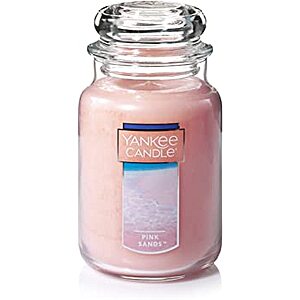 22-Oz Yankee Candle Large Jar Candle (Pink Sands) $12.40 w/ S&S + Free Shipping w/ Prime or on orders over $35