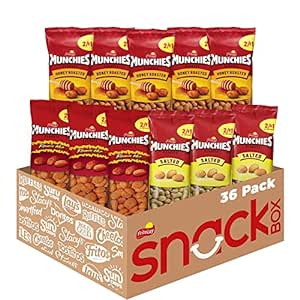 36-Count Munchies Peanut Variety Pack (Salted, Flamin' Hot, Honey Roasted) $12.37 w/ S&S + Free Shipping w/ Prime or on orders over $35
