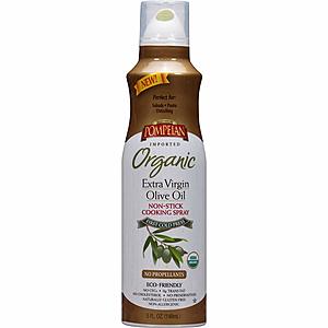 5-Oz Pompeian Organic Extra Virgin Olive Oil Cooking Spray $2.40 w/ S&S + Free S&H
