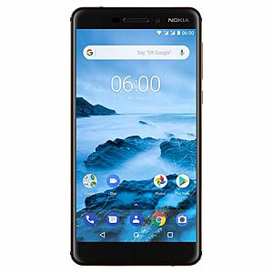 32GB Nokia 6.1 5.5" Unlocked Smartphone w/ Dual SIM (2018) $200 + Free S/H