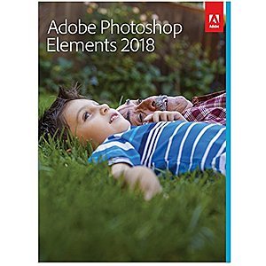 Adobe Photoshop Elements 2018  Platform : Windows 8.1, Mac OS X El Capitan 10.11, Windows 10, Mac OS Sierra, Windows 7 $59.99