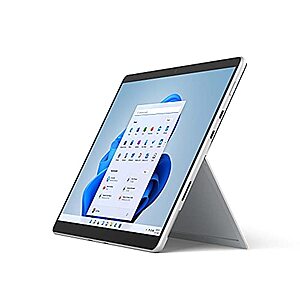 Microsoft Surface Pro 8-13" Touchscreen - Intel® Evo Platform Core™ i7-16GB Memory - 512GB SSD - Device Only - Platinum (Latest Model) $1299